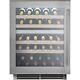 Caple Contracts WI6150 Free Standing Wine Cooler Fits 44 Bottles Black F