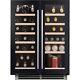 Caple Contracts WI6235 Free Standing Wine Cooler Fits 38 Bottles Black G