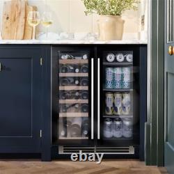 Caple Contracts WI6235 Free Standing Wine Cooler Fits 38 Bottles Black G