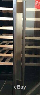 Caple WC6500 Integrated 47 Bottle In Column 600mm S/S Wine Cabinet/Cooler/Fridge