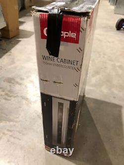 Caple WI158BG Sense Black Glass 15cm Built in Wine Cooler 8 Bottle E2106