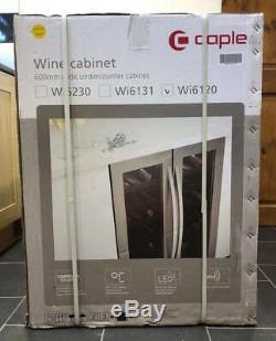 Caple Wi6120 46 Bottle 600mm/60cm S/S Under Counter Wine Cabinet/Cooler/Fridge