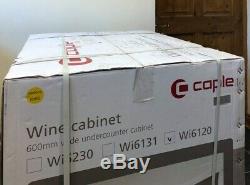 Caple Wi6120 46 Bottle 600mm/60cm S/S Under Counter Wine Cabinet/Cooler/Fridge