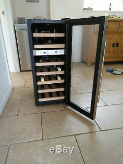 Caso Germany 21 bottle wine fridge / cooler. Used but good. 80 x 50 x 34 cm