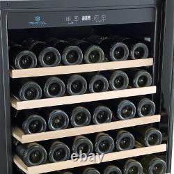 Cavecool Affection Jargon Wine Cooler 54 Bottles 1 Zone Black