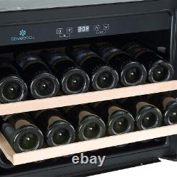 Cavecool Morion Bornite Wine Cooler 28 Bottles 1 Zone Black Integrated