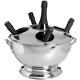 Champagne Wine Cooler Ice Bucket Metal Silver Bottle Holder Party
