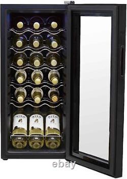 China Manufacturer Dellonda Baridi 18 Bottle Wine Cooler Fridge with Digital