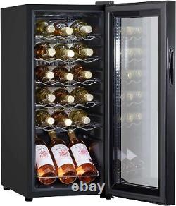 China Manufacturer Dellonda Baridi 18 Bottle Wine Cooler Fridge with Digital