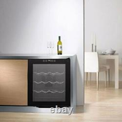 Commercial Wine Cooler Fridge Touch Screen LED Display Drinks Cabinet Chiller UK