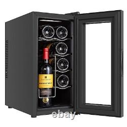 Cookology CWTE10BK 28L Thermo Electric Wine Cooler 10 Bottle Capacity Black
