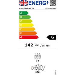 Danby DWC114KD1BSS, 38 Bottle Freestanding, Dual Zone Wine Cooler in Stainless S