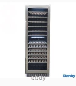 Danby DWC398KD1BSS Freestanding, Wine Cooler Dual Zone 135 Stainless Steel 138