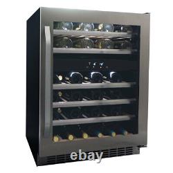 Danby Freestanding Wine Cooler 46 Bottle Dual Zone Stainless Steel DWC134KD1BSS