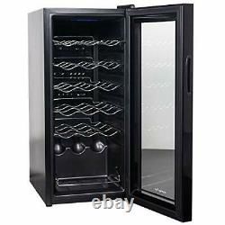 Display4top Wine Fridge, Wine Cooler, Wine refrigerator, Digital Touch(18 Bottles)