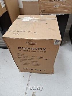 Dunavox DAUF-46.138B single zone 60cm wine cooler New & unused box present