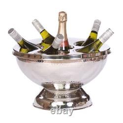 Eddingtons Elegant Champagne/Wine Cooler 6 Bottle Hammered Cooler