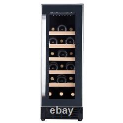 ElectriQ 18 Bottle Capacity 30cm Freestanding Under Counter Wine Coo eiQ30WINESS