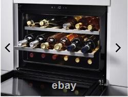 Ex Display AEG KWK884520M 18-Bottle Built-In Wine Cooler S/Steel RRP £1200.00