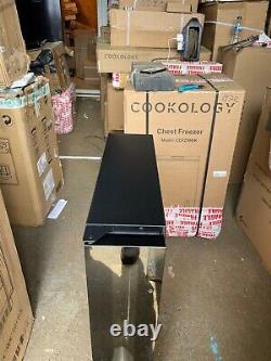 Ex Display Cookology CWC150BK 15cm Wine Cooler, 7 Bottle Cabinet Black B76