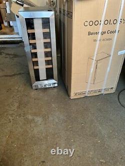 Ex Display Cookology CWC300SS Wine Cooler 20Bottle 30cm Undercounter W1