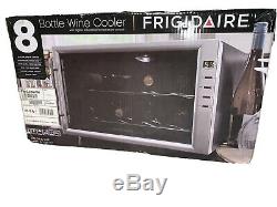 Frigidaire 8 Bottle Wine Cooler, Model No. FWC084HM, New And In Unopened Box