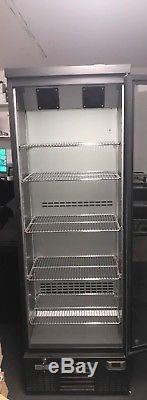 Gamko stand up bottle/wine cooler. Full glass front. Stainless steel racks