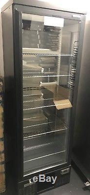 Gamko stand up bottle/wine cooler. Full glass front. Stainless steel racks