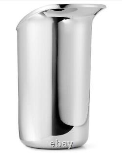 Georg Jensen Silver Chrome Wine Bottle Cooler New Ex Display RRP £125