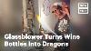 Glassblower Gives Tutorials On Turning Wine Bottles Into Dragons Nowthis