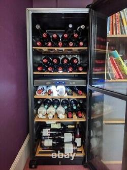 Haier 46 bottle Dual Zone Wine Cooler, 8 weeks old, 22 Month Warranty Left