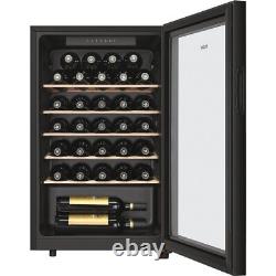 Haier HWS33GG Free Standing Wine Cooler Fits 33 Bottles Black G