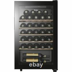 Haier HWS33GG Wine Bank 50 Serie 3 Free Standing G Wine Cooler Fits 33 Bottles