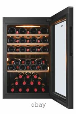 Haier HWS49GA 49 Bottle Wine Cooler, LED 3D Floodlighting, Anti UV Glass Door