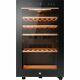 Haier HWS49GA Free Standing A Wine Cooler Fits 49 Bottles Black New from AO