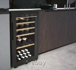 Haier HWS49GA Free Standing Wine Cooler Fits 49 Bottles Black F