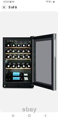 Haier WS30GA 30 Bottle Wine Cooler, Wooden Shelves, Anti UV Glass Door
