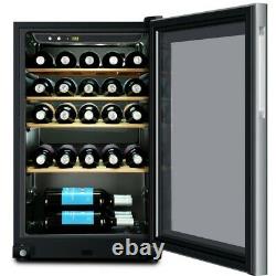 Haier WS30GA 30 Bottle Wine Cooler, Wooden Shelves, Anti UV Glass Door, LED
