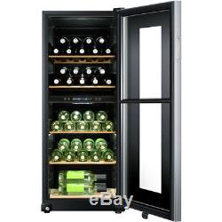 Haier WS46GDBE Free Standing B Wine Cooler Fits 46 Bottles Black New from AO