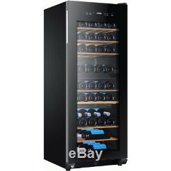 Haier WS53GDA Free Standing A Wine Cooler Fits 53 Bottles Black New from AO