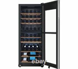 Haier Wine Cooler Fridge Freestanding Dual Zone 53 bottles WS53GDA Black