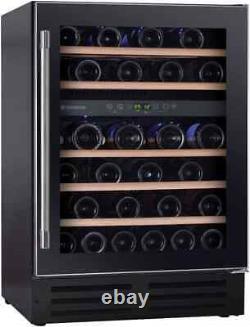 Hoover Dual Zone H-Wine 300 HWCB 60 UK/N 46 Bottle Built in Wine Cooler (8311)