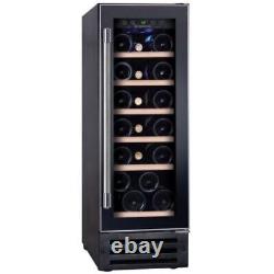 Hoover HWCB 30 UK/N Integrated Wine Cooler Black Built-In/Integrated