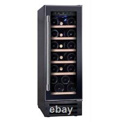 Hoover HWCB30UK/N 19 Bottle Freestanding Wine Cooler in Black