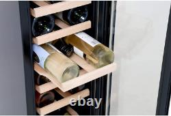 Hoover HWCB30UK Wine Cooler Integrated 19 Bottle Single Zone 30Cm Black
