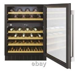 Hoover HWCB60DUKBM/N 46 Bottle Wine Cooler, Dual Temp, Anti UV Glass Door