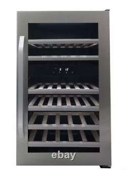 Hot Sale Danby DWC114KD1BSS, 38 Bottle Freestanding, Dual Zone Wine Cooler