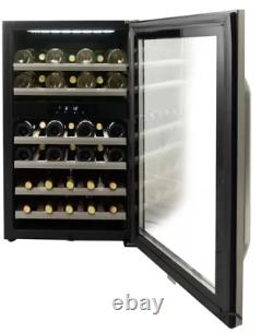 Hot sale Danby DWC114KD1BSS, 38 Bottle Freestanding, Dual Zone Wine Cooler