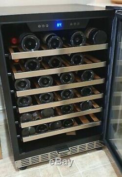 Husky HUS-ZY6-S-SS-52 52-bottle single-zone wine cooler Used/excellent condition