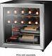 Insignia- 14-Bottle Wine Cooler Stainless steel